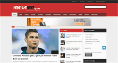 Desktop Screenshot of homelandnewsng.com